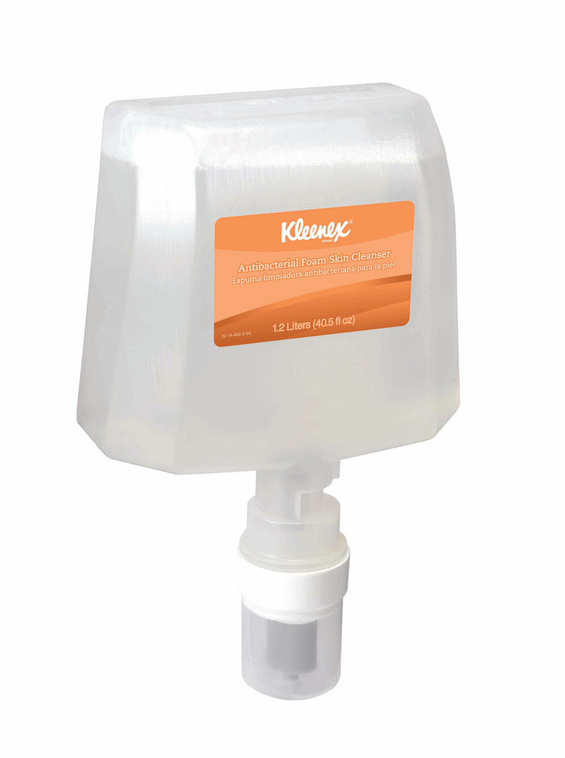 Kleenex® Antimicrobial Soap 1200 mL Dispenser Refill Bottle, 1 Case of 2 (Skin Care) - Img 1