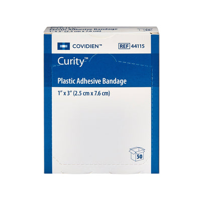 Curity™ Tan Adhesive Strip, 1 x 3 Inch, 1 Case of 3600 (General Wound Care) - Img 2