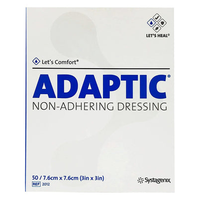 3M™ Adaptic™ Oil Emulsion Impregnated Dressing, 3 x 3 Inch, 1 Box of 50 (Advanced Wound Care) - Img 2