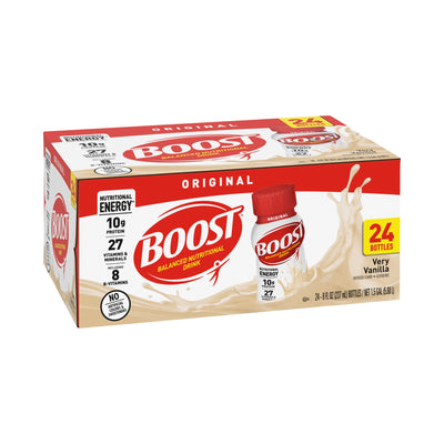 Boost® Original Vanilla Oral Supplement, 8 oz. Bottle, 1 Pack of 6 (Nutritionals) - Img 1