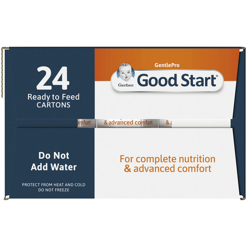 Gerber® Good Start® Gentle NonGMO Ready to Use Infant Formula, 8.45 oz. Tetra-Pak, 1 Each () - Img 7
