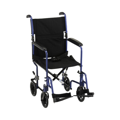 Nova Ortho-Med Transport Chair, 18-1/2 Inch Seat Width, 1 Each (Mobility) - Img 1