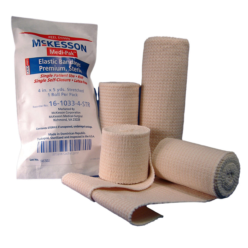 McKesson Hook and Loop Closure Elastic Bandage, 3 Inch x 5 Yard, 1 Case of 36 (General Wound Care) - Img 5