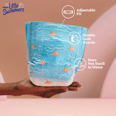Huggies® Little Swimmers® Swim Diaper, Large, 1 Pack of 10 () - Img 4