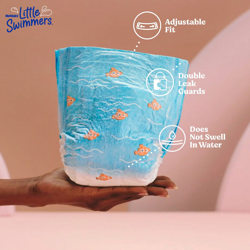 Huggies® Little Swimmers® Swim Diaper, Large, 1 Case of 80 () - Img 4