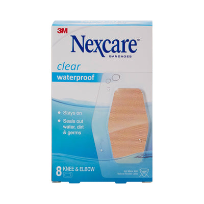 Nexcare™ Waterproof Knee / Elbow Sheer Adhesive Strip, 2-3/8 x 3½ Inch, 1 Case of 192 (General Wound Care) - Img 2