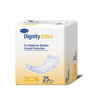 Dignity® Extra™ For Moderate Incontinence Liner, 12-Inch Length, 1 Bag of 25 () - Img 1