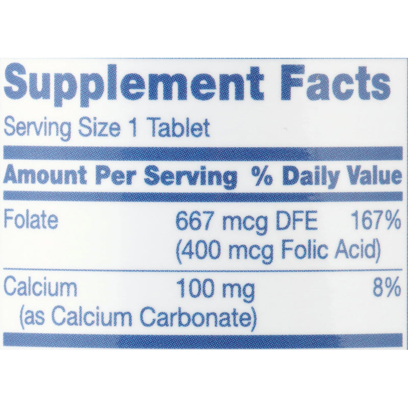 sunmark® Folic Acid Vitamin Supplement, 1 Bottle (Over the Counter) - Img 7