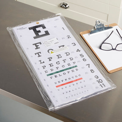 McKesson Eye Test Chart, 1 Bag of 5 (Optometry) - Img 8