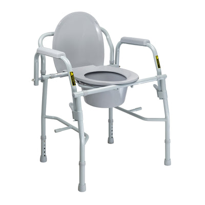 McKesson Commode Chair, 13-3/4 Inch Seat Width, 1 Case (Commode / Shower Chairs) - Img 1