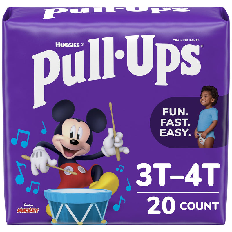 Huggies Pull-Ups® Learning Designs® for Boys Training Pants, 3T to 4T, 20 per Package, 1 Pack of 20 () - Img 1