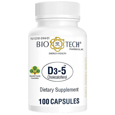 Bio Tech™ Vitamin D-3 Vitamin Supplement, 1 Bottle (Over the Counter) - Img 1