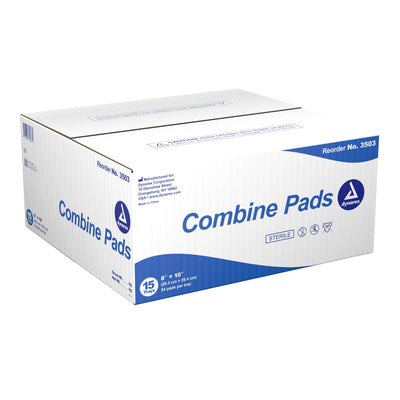 Dynarex® Sterile Abdominal Pad, 8 x 10 Inch, 1 Box (General Wound Care) - Img 3