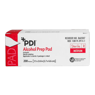 PDI® Alcohol Prep Pad, 2 x 2 Inch, 1 Case of 4000 (Skin Care) - Img 3