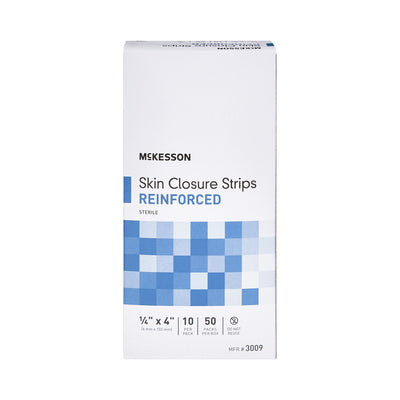 McKesson Skin Closure Reinforced Strip, 1 Box of 50 (Skin Closure Strips) - Img 2