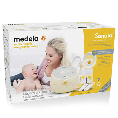 PUMP, BREAST ELEC SONATA W/FITFLEX BREAST SHIELDS DBL (Feeding Supplies) - Img 4