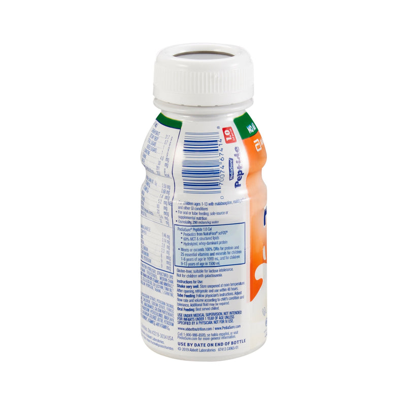 PediaSure® Peptide 1.0 Cal Vanilla Pediatric Oral Supplement, 8-ounce Bottle, 1 Case of 24 () - Img 2