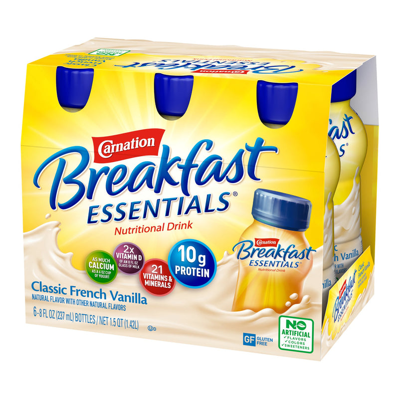 Carnation Breakfast Essentials® Vanilla Oral Supplement, 8 oz. Carton, 1 Case of 24 (Nutritionals) - Img 7