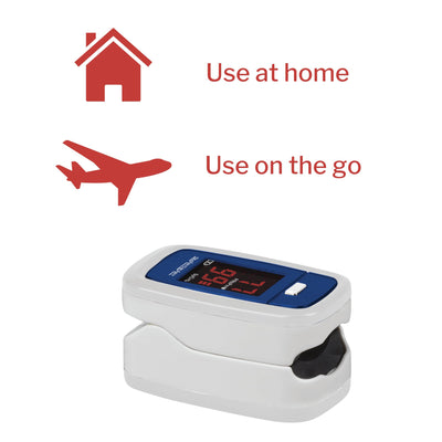 SmartHeart Fingertip Pulse Oximeter for Blood Oxygen Saturation, Economy, 1 Each (Oximetry) - Img 10