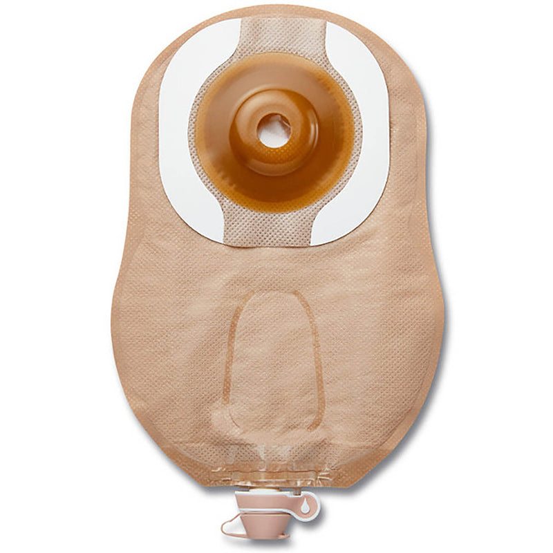 Premier™ One-Piece Drainable Ultra Clear Urostomy Pouch, 9 Inch Length, 3/4 Inch Stoma, 1 Box of 5 (Ostomy Pouches) - Img 1