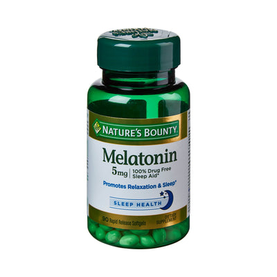 Nature's Bounty® Melatonin Natural Sleep Aid, 1 Bottle (Over the Counter) - Img 5