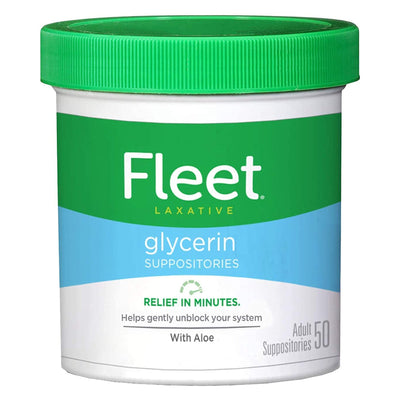 Fleet® Glycerin Laxative, 1 Bottle of 50 (Over the Counter) - Img 1