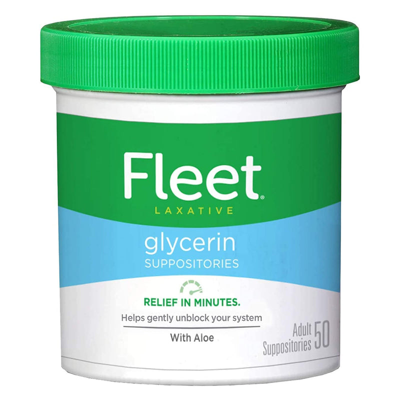 Fleet® Glycerin Laxative, 1 Bottle of 50 (Over the Counter) - Img 1