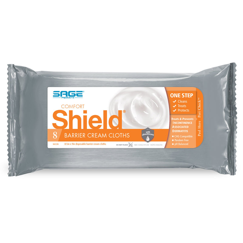 Shield® Barrier Cream Cloths, Soft Pack, 1 Case of 384 (Skin Care) - Img 5