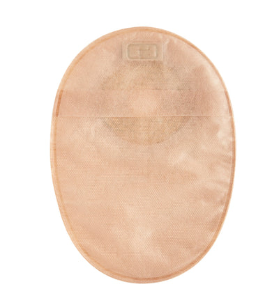 Esteem® + One-Piece Closed End Transparent Filtered Ostomy Pouch, 8 Inch Length, 1 Inch Stoma, 1 Box of 30 (Ostomy Pouches) - Img 1