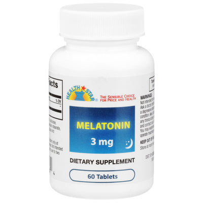 Geri-Care® Melatonin Natural Sleep Aid, 1 Bottle (Over the Counter) - Img 6