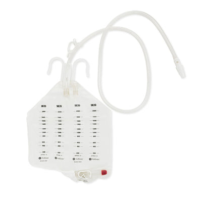 Hollister Urinary Drain Bag, Anti-Reflux, 2000 ml, Vinyl, 1 Each (Bags and Meter Bags) - Img 2