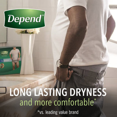Depend® FIT-FLEX® Male Absorbent Underwear, X-Large, 1 Case of 52 () - Img 9