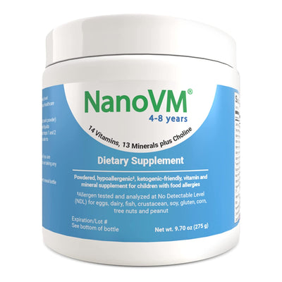 NanoVM® 4 - 8 Years Pediatric Oral Supplement, 275-gram Can, 1 Bottle () - Img 1