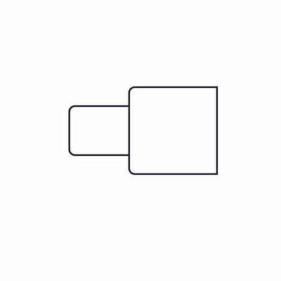 Halyard Endotracheal Nasal Adapter, 1 Case of 50 (Respiratory Accessories) - Img 1