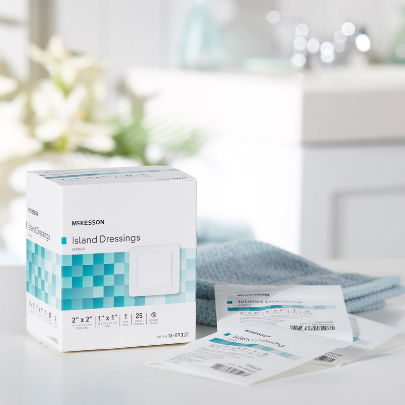 McKesson Adhesive Dressing, 2 x 2 Inch, 1 Box of 25 (General Wound Care) - Img 10