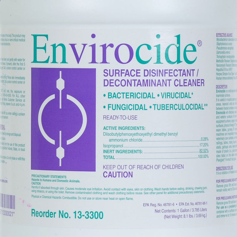 Envirocide® Surface Disinfectant Cleaner, 1 Case of 4 (Cleaners and Disinfectants) - Img 3