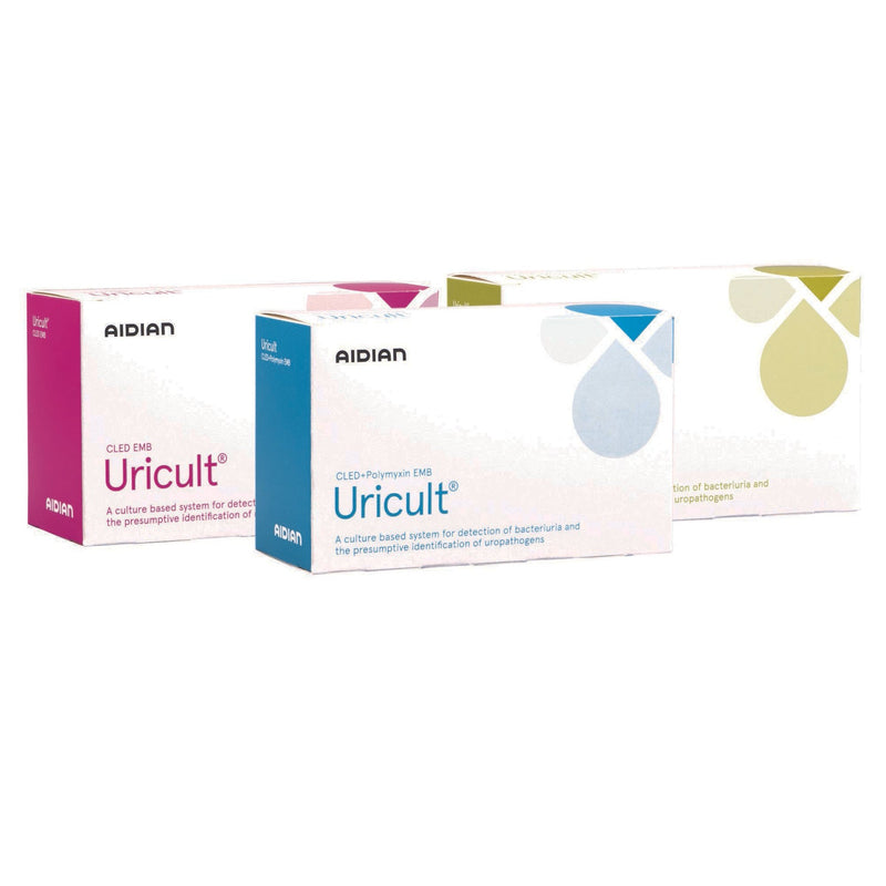 Uricult® CLED / EMB Urinary Tract Infection Detection In-Office Test Urine Culture System, 1 Box of 10 (Test Kits) - Img 1