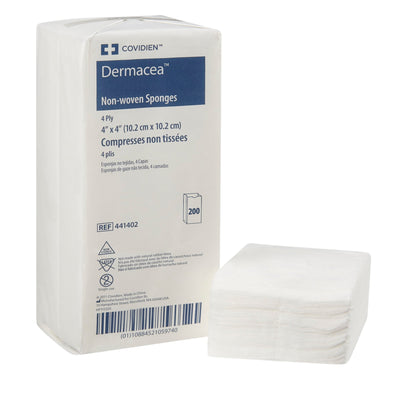 Dermacea™ Nonwoven Sponge, 4 x 4 Inch, 1 Case of 2000 (General Wound Care) - Img 1