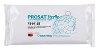 PROSAT® Sterile™ PreSaturated Cleanroom Wipe, 1 Case of 1440 (Cleaners and Disinfectants) - Img 1