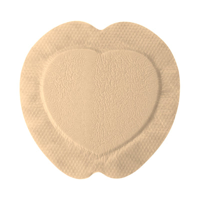 McKesson Silicone Adhesive with Border Silicone Foam Dressing, 7 x 7 Inch Sacral, 1 Box of 10 (Advanced Wound Care) - Img 4