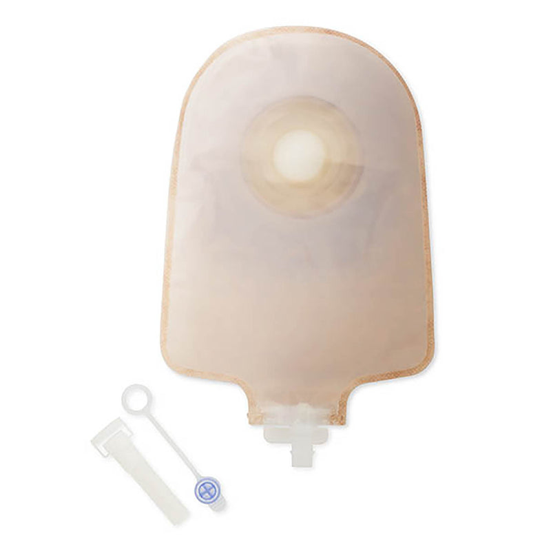 Premier™ One-Piece Drainable Transparent Urostomy Pouch, 9 Inch Length, 1 Inch Stoma, 1 Box of 5 (Ostomy Pouches) - Img 3