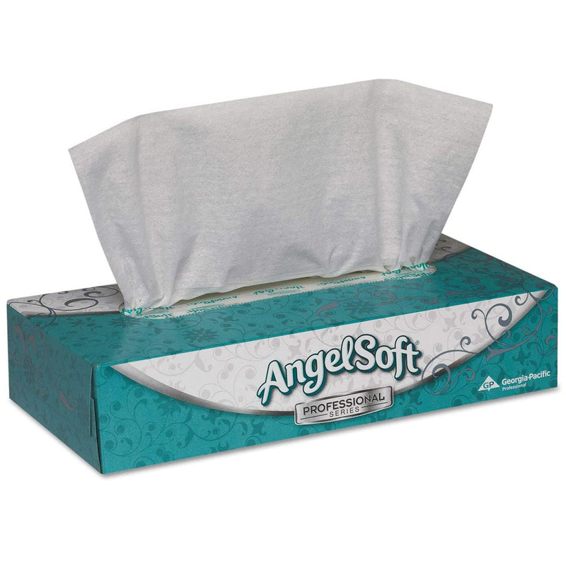 Angel Soft Professional Series Facial Tissue White, 1 Case of 30 (Facial Tissues) - Img 1