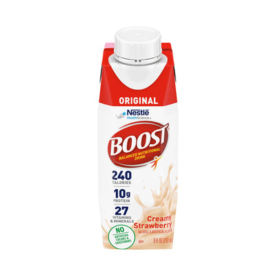 Boost® Original Strawberry Oral Supplement, 8 oz. Carton, 1 Case of 24 (Nutritionals) - Img 1