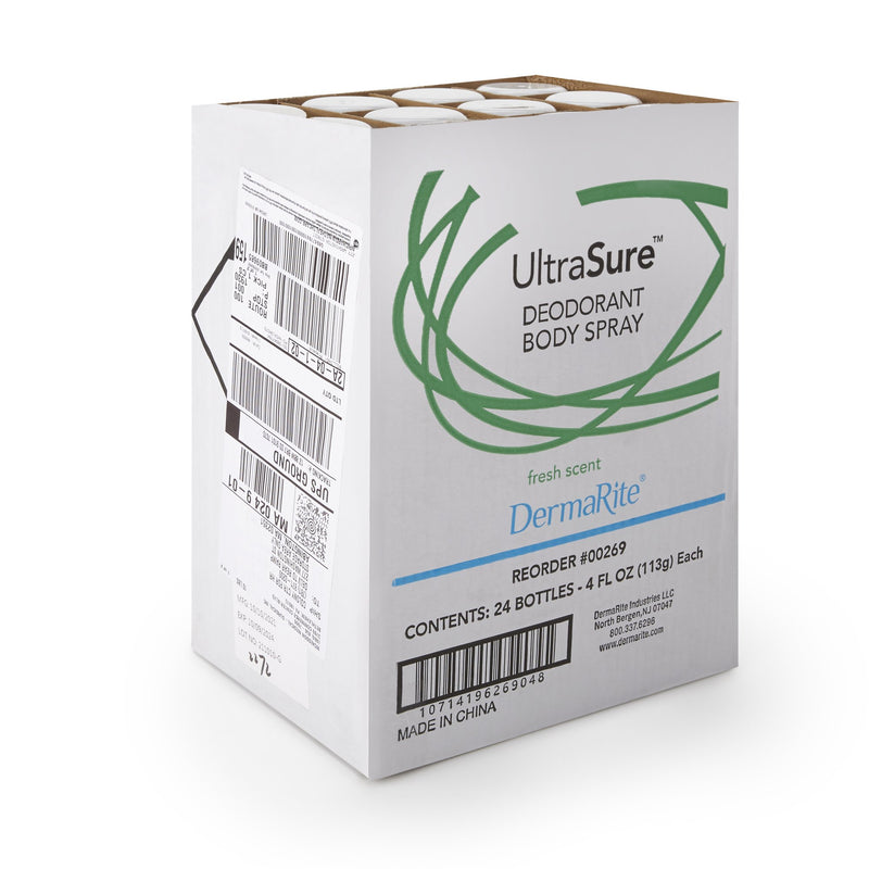 UltraSure™ Fresh Scent Deodorant Body Spray, 1 Case of 24 (Skin Care) - Img 2