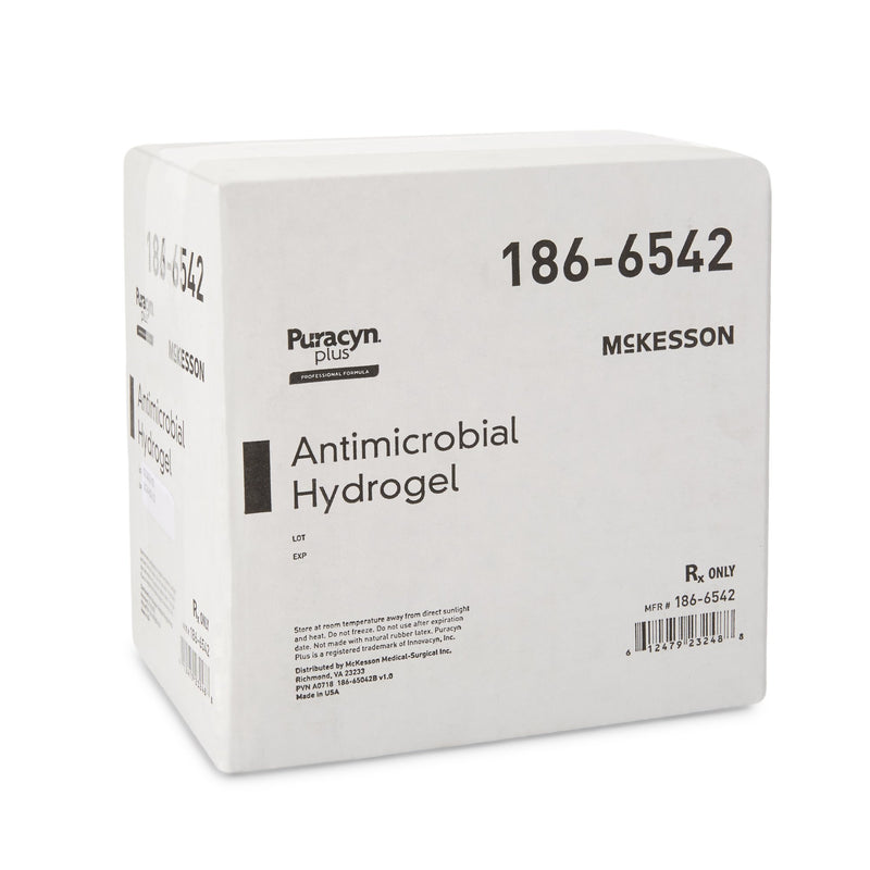 McKesson Puracyn® Plus Professional Antimicrobial Hydrogel, 3 oz., 1 Case of 6 (Advanced Wound Care) - Img 2