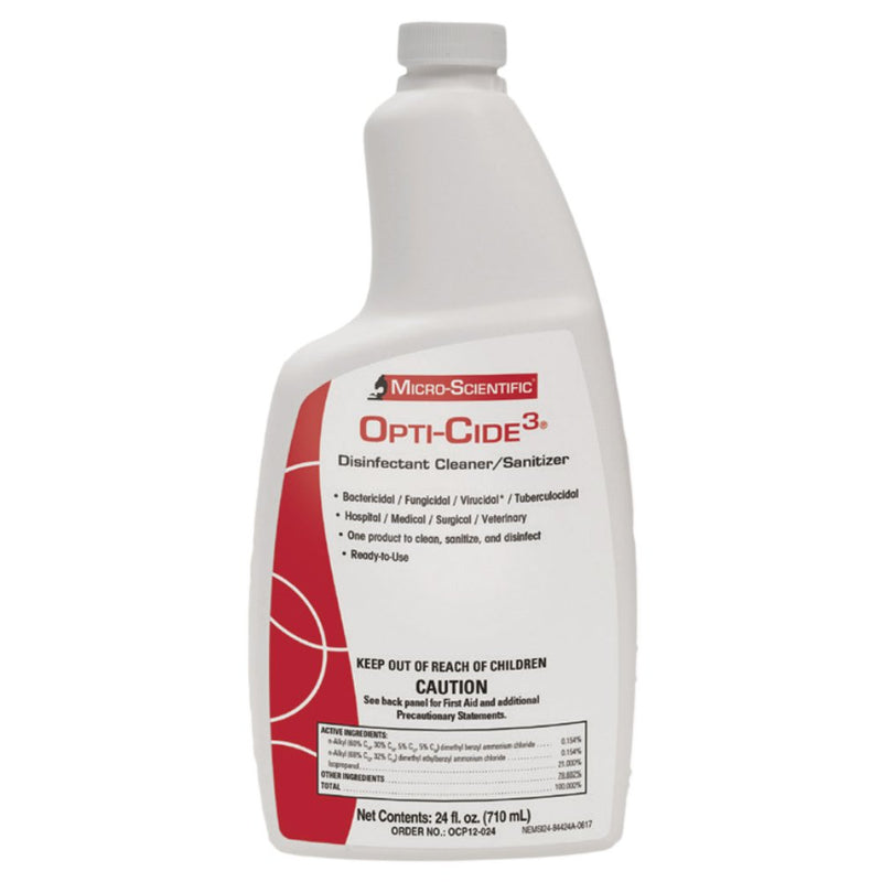 CLEANER, INSTR OPTI-CIDE3 POURDISINFECTANT 24OZ (12/CS) (Cleaners and Disinfectants) - Img 1