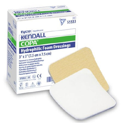 Kendall™ Adhesive without Border Foam Dressing, 3 x 3 Inch, 1 Each (Advanced Wound Care) - Img 1