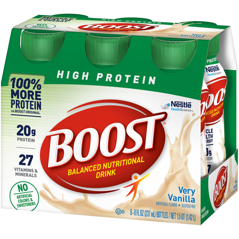 Boost® High Protein Vanilla Oral Supplement, 8 oz. Bottle, 1 Case of 24 (Nutritionals) - Img 5