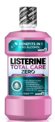 Listerine® Total Care Zero Mouthwash, 1 Case of 6 (Mouth Care) - Img 1