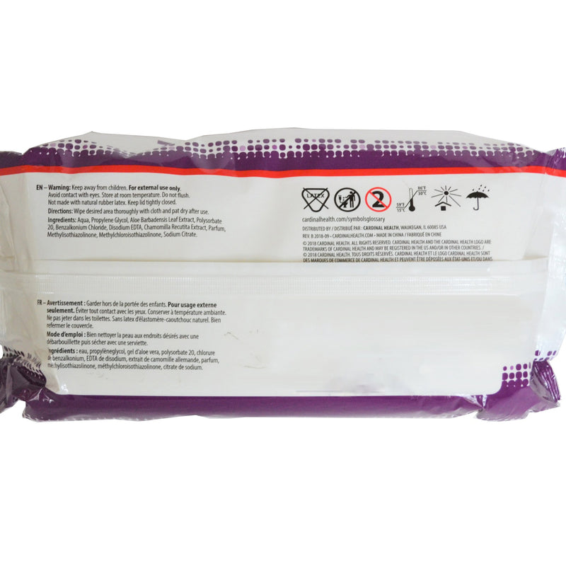 Cardinal Health Personal Wipes, 9"x13", Soft Pack, 1 Case of 768 (Skin Care) - Img 4